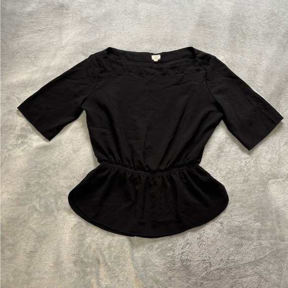 Wilfred 3/4 Sleeve Peplum Blouse - Picture 1 of 3